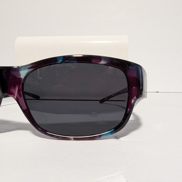 Jonathan Paul Polarized Fitovers Sunglasses Allure Turquoise Demi Grey. - Picture 4 of 11